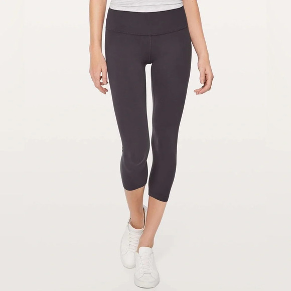 Lululemon Align Crop *21"- Dark Shadow - Picture 2 of 6